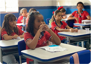 alunos em sala